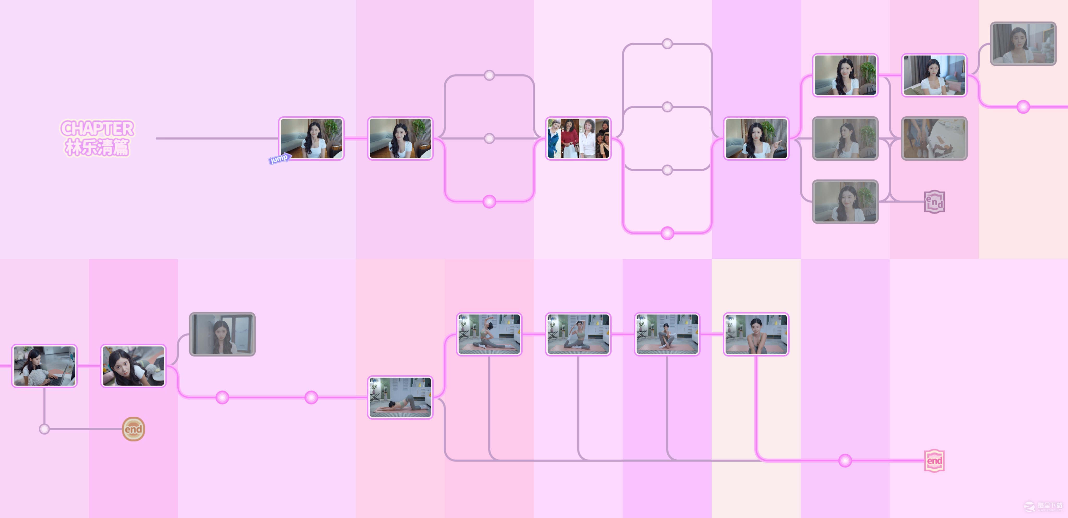 《完蛋我被美女包围了》100%探索时间轴截图分享图片8