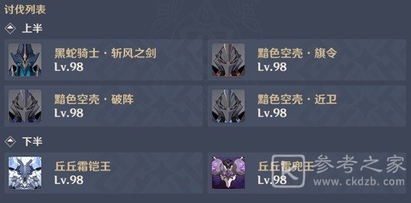 原神3.2下半深渊1112层怎么打原神3.2下半深渊1112层攻略图片3